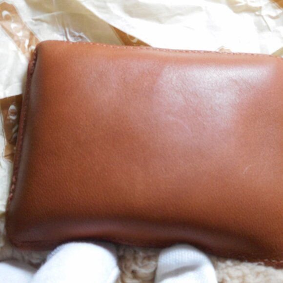 SOLD* Vintage Coach Pre 94 Paperweight/Bean bag NIB in British Tan #5810 - Picture 3 of 6